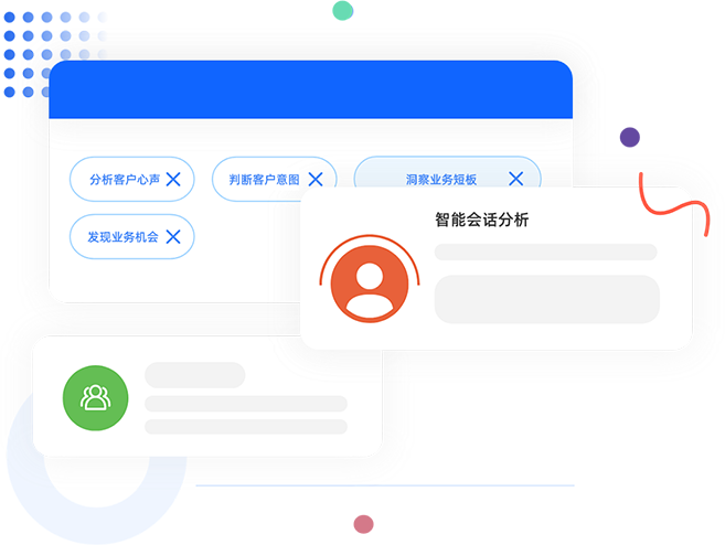智能管理分析<br>挖掘客戶需求，完善團(tuán)隊(duì)績(jī)效