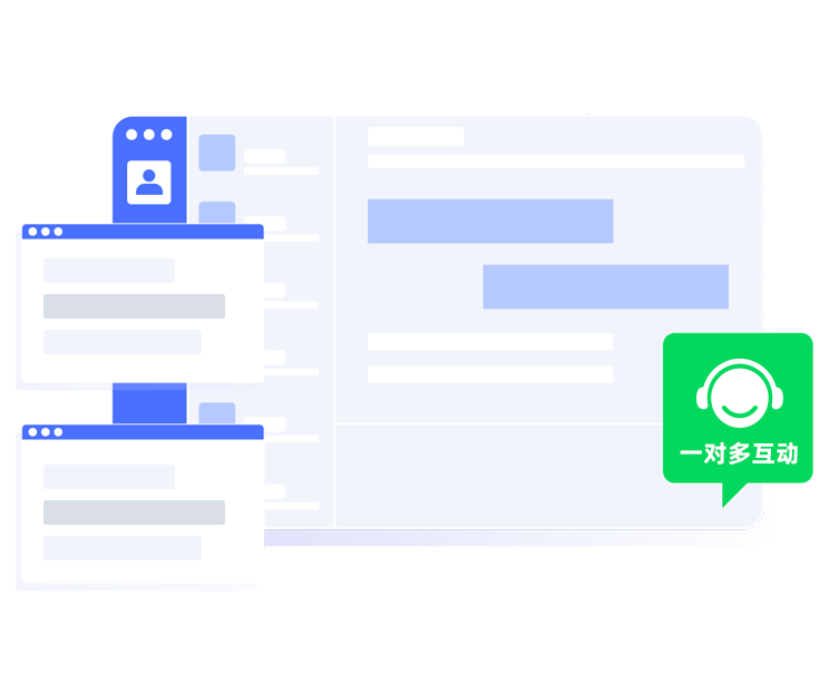 定制化溝通策略<br>覆蓋全流程